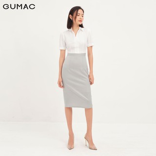 Đầm suông nữ cổ sơ mi DA1279 GUMAC