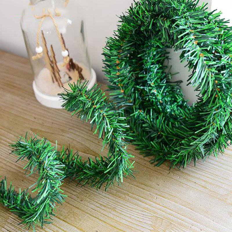 Sợi lá thông trang trí giáng sinh, noel dài 9m trang trí tường, cửa sổ, cửa ra vào, phòng khách, phòng ngủ