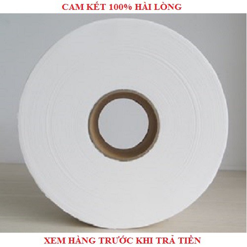 Giấy vệ sinh cuộn lớn 700g  siêu dai mềm mịm