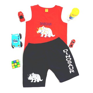 (XẢ KHO) Bộ quần áo trẻ em, bộ quần áo bé trai, thun 95% coton 4 chiều, sát nách- nhiều mẫu , size 6-20kg ( ẢNH THẬT)