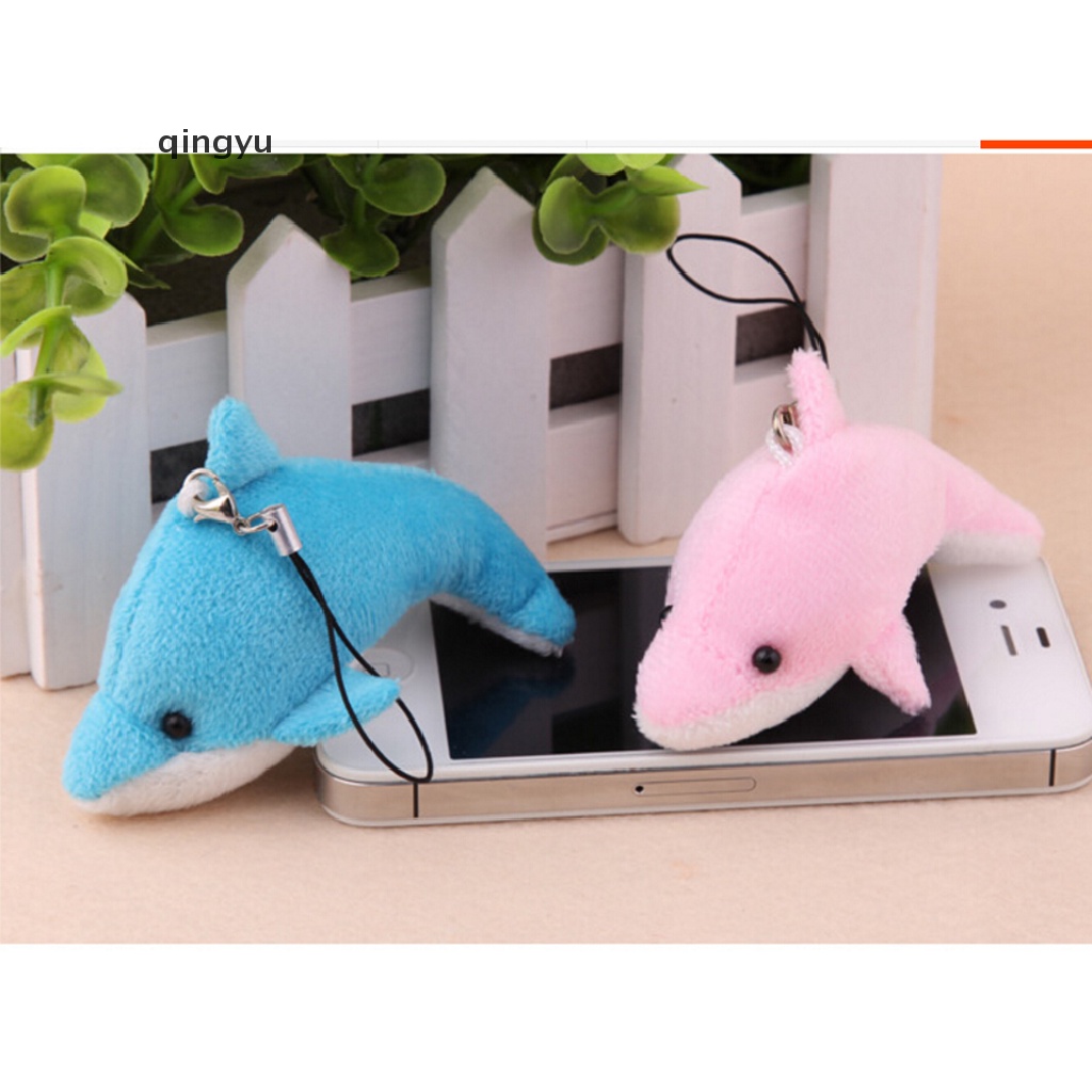 Set 2 Cá Heo Nhồi Bông 6CM Trang Trí Bó Hoa Cưới