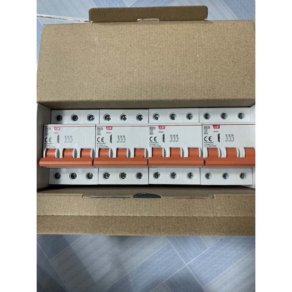 CB TÉP, CẦU DAO TỰ ĐỘNG LS 3 PHA 6-10-16-20-25-32-40-50-63A