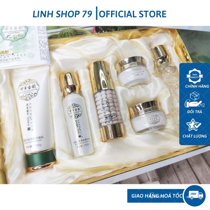Hoàng cung💖FREESHIP💖Bộ Mỹ Phẩm Hoàng Cung Ủ Trắng Tơ Tằm Danxuenilan 6in1 Chính Hãng
