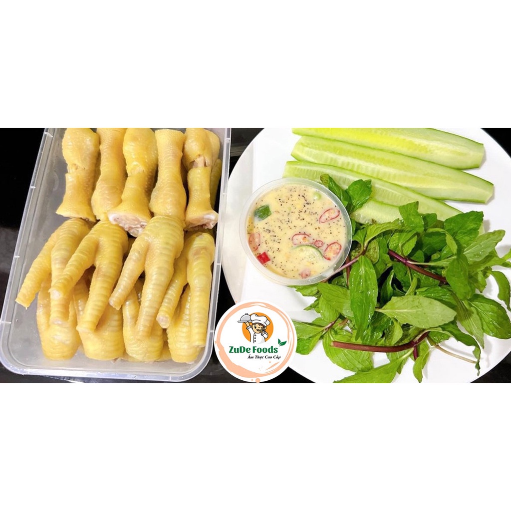 Chân Gà Có Xương |Chân Gà Nguyên Xương khay 1kg hàng tươi ngon to đều - Ship Hỏa Tốc HN