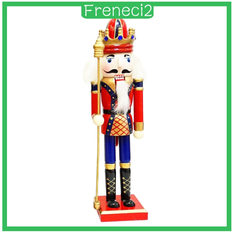 [FRENECI2] Traditional Decoration Soldier Swordsman Nutcracker 12 Inch Gift Drum