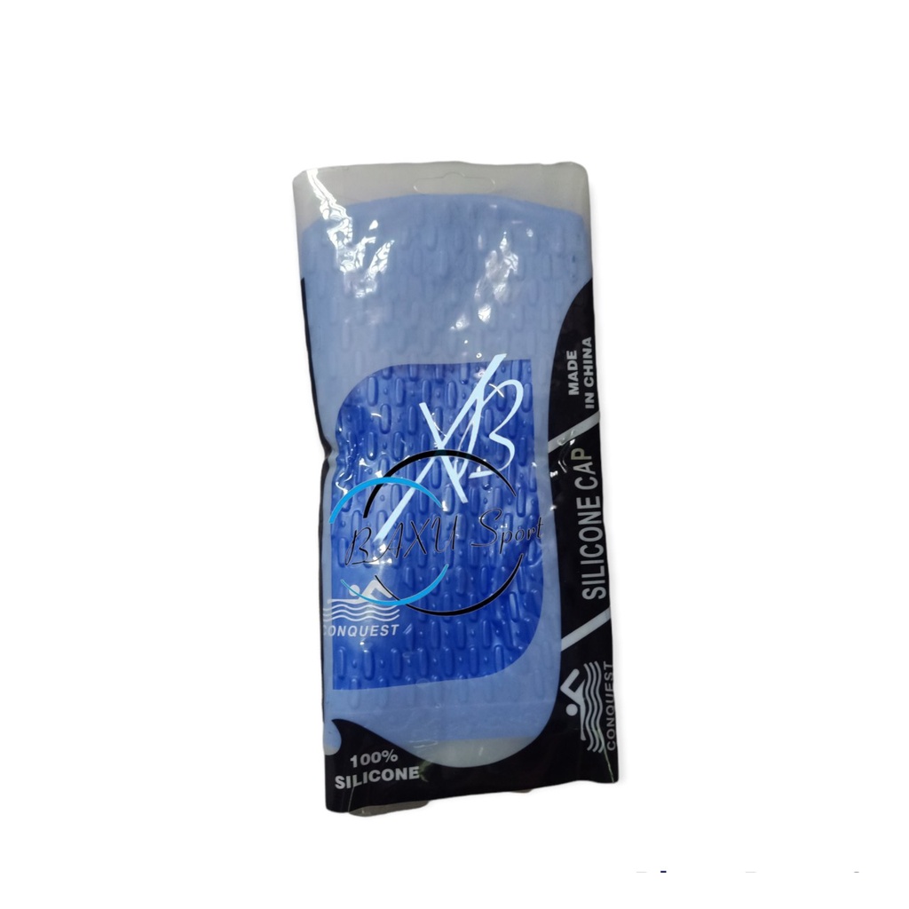 Nón bơi gai,giọt nước,conquest làm bằng silicon cao cấp