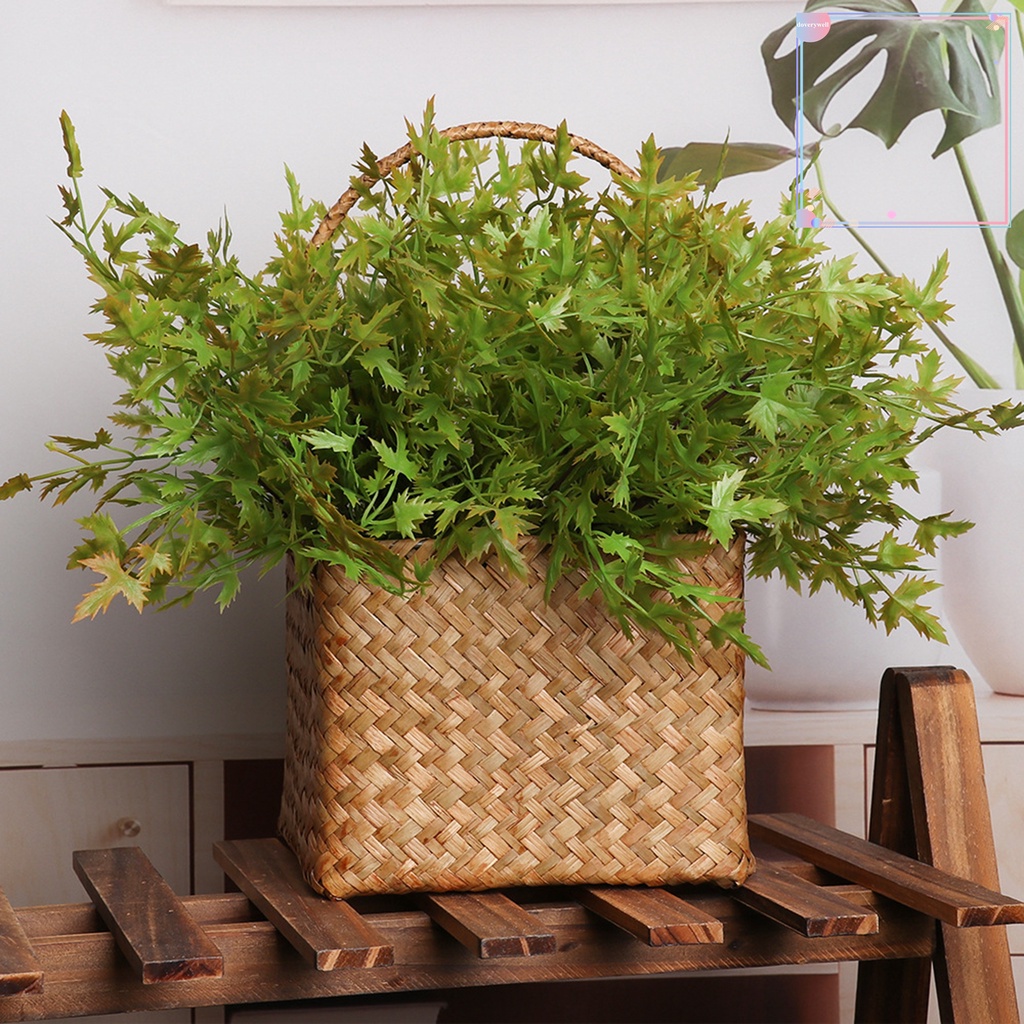 1 Bó Cây Nhân Tạo Bằng Nhựa Chống Phai Màu Trang Trí Nhà Cửa DIY