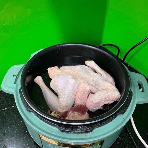 FREE SHIP Nồi Áp Suất Đa Chức Năng Dung Tích 3.5L Công Suất Lớn 1300W, Nấu Lẩu, Hầm Cháo Chiên Sào Tiện Lợi