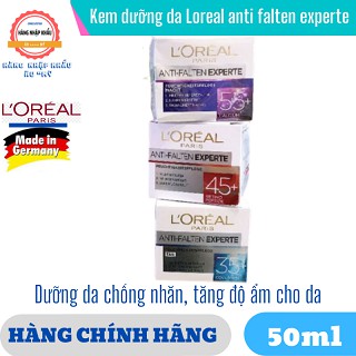 ( Bill Đức) Kem dưỡng da L'Oréal Paris anti falten experte 35+, 45+, 55+