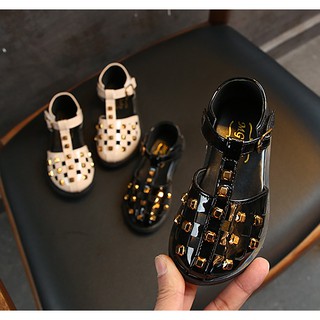 Dép Sandal trẻ em cho cả bé trai và bé gái đính hạt cực sành điệu da mềm đi êm chân