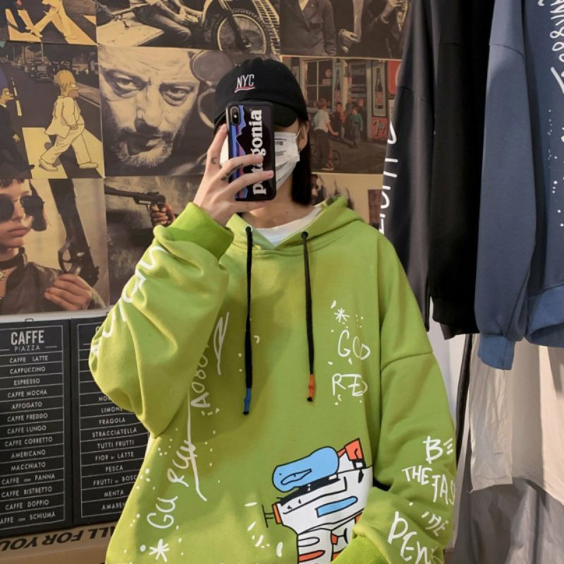 Áo Hoodie Súng Nước Xinh Form 60kg