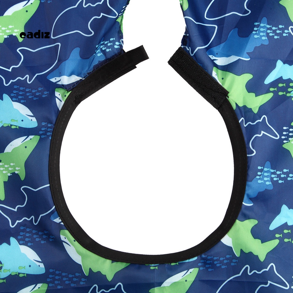 Áo Choàng Cắt Tóc Chống Thấm Nước Tiện Dụng Cho Bé