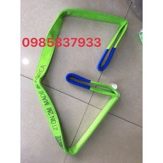 Dây cẩu hàng 2 tấn 2m Hàn quốc tại Máy cầm tay NTT dùng móc buộc cẩu kéo an toàn hiệu quả bảo hành dài hạn