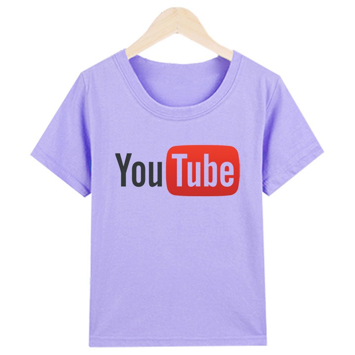Áo thun nữ Cotton tay ngắn in hình Yotube xì teen ATNK 1078
