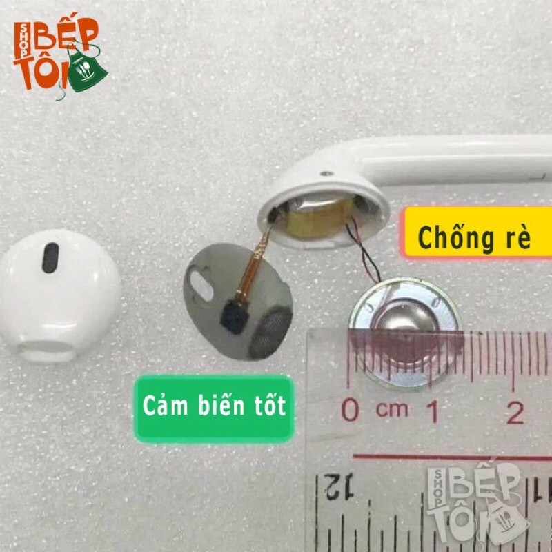 Tai nghe bluetooth nhét tai không dây TWS inpods i12 kèm vỏ bảo vệ cho ios và android chất lượng âm thanh trung thực