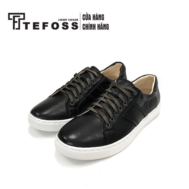 Giày thể thao da bò toàn bộ TEFOSS- HT011 trẻ trung, năng động SIZE 38-43