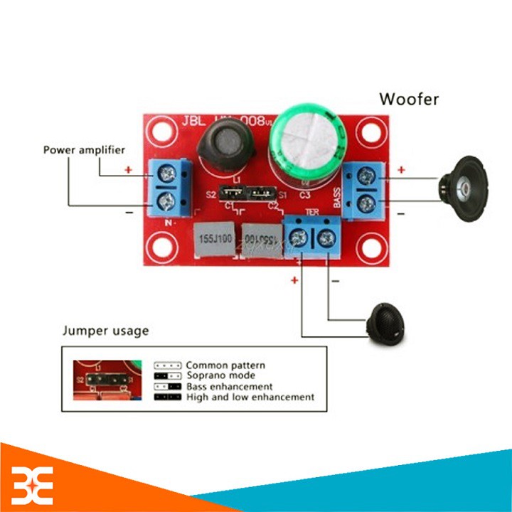 Module Phân Tần Loa Mini 2 Kênh