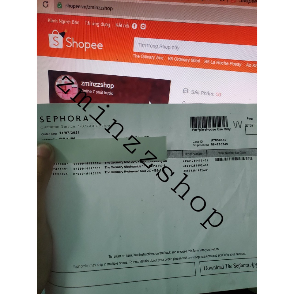 (CÓ BILL ) The Ordinary Serum cấp nước Hyaluronic Acid 2% + B5 30ml | BigBuy360 - bigbuy360.vn