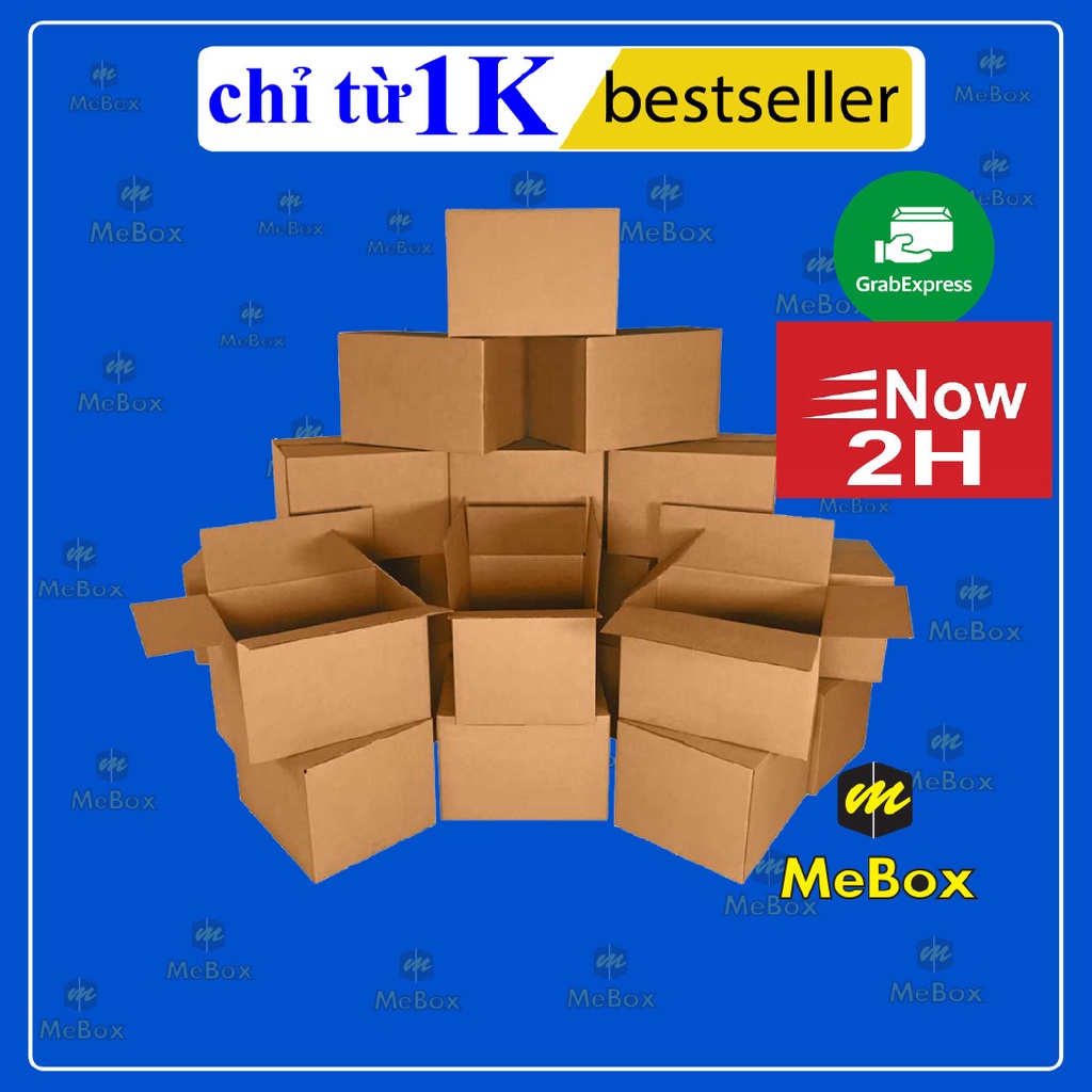 thùng hộp carton kích thước lớn, đa dạng