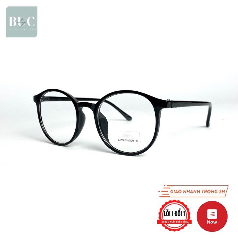 Gọng kính giả cận mắt tròn vivo BucShop dành cho nam nữ