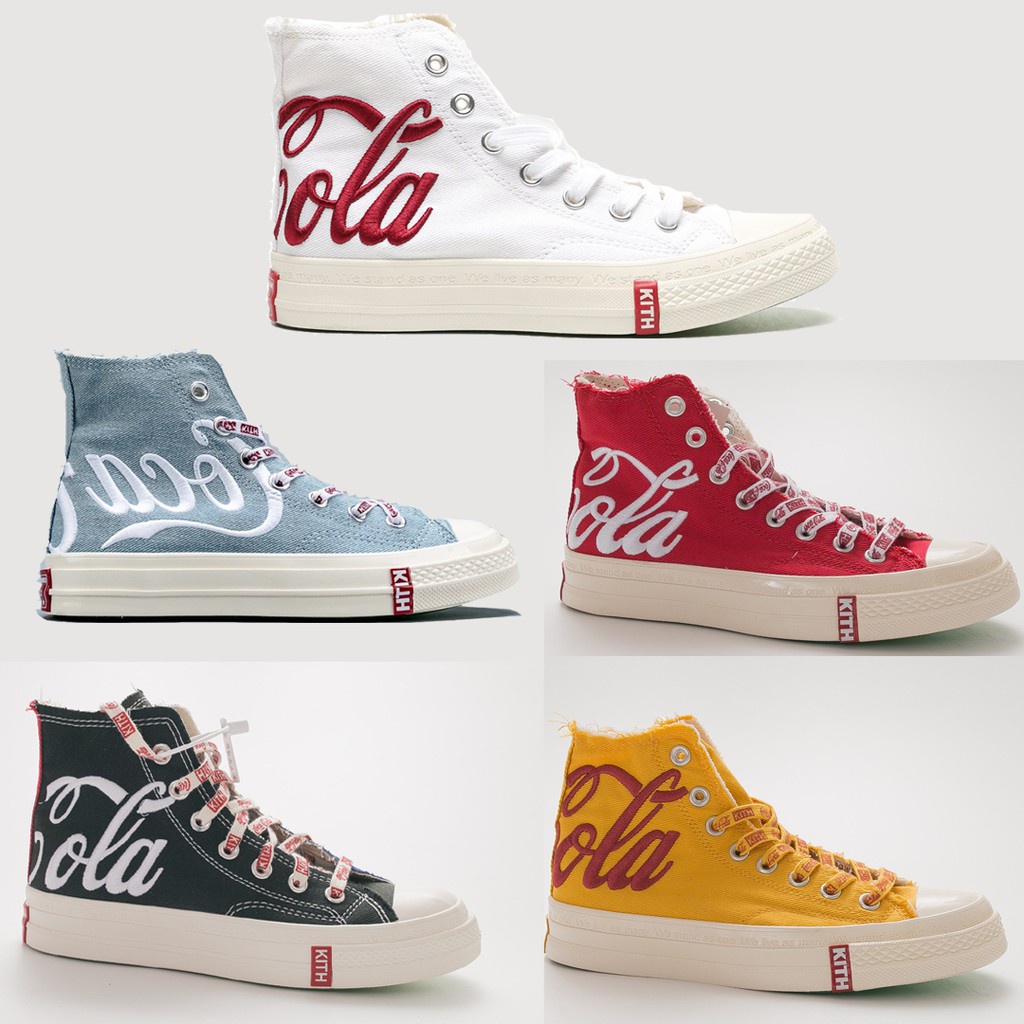 Áo Khoác Denim In Hình Coca-Cola Độc Đáo Cá Tính 2019 Kith x Chuck Taylor All-Star 1970s 160285Phụ Kiện Chuyên Dụng Dành Cho Xe Hơi