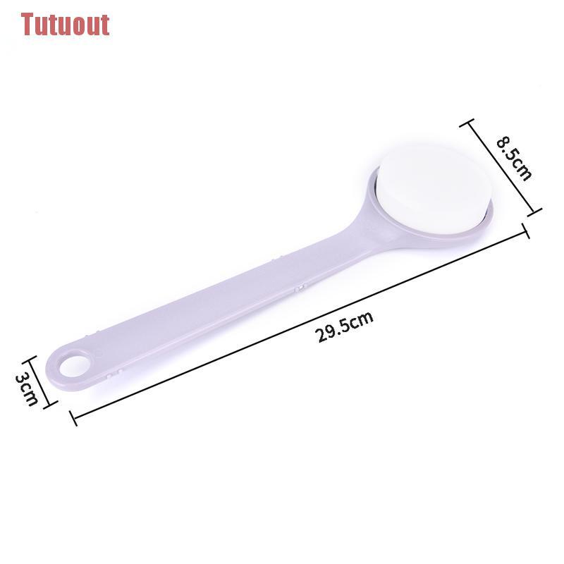 Bàn chải chà lưng tẩy tế bào chết với tay cầm dài tiện dụng