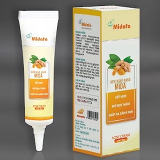 KEM NGHỆ NANO MIDA TUÝP 25G