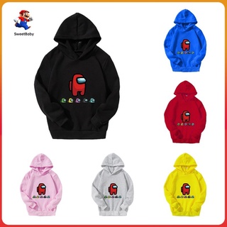 【Giảm giá năm mới】among us Áo khoác trẻ em Áo khoác trẻ em Áo khoác trẻ em Áo khoác có mũ trùm đầu