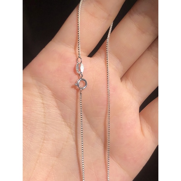 Dây bạc trơn bạc ta s99