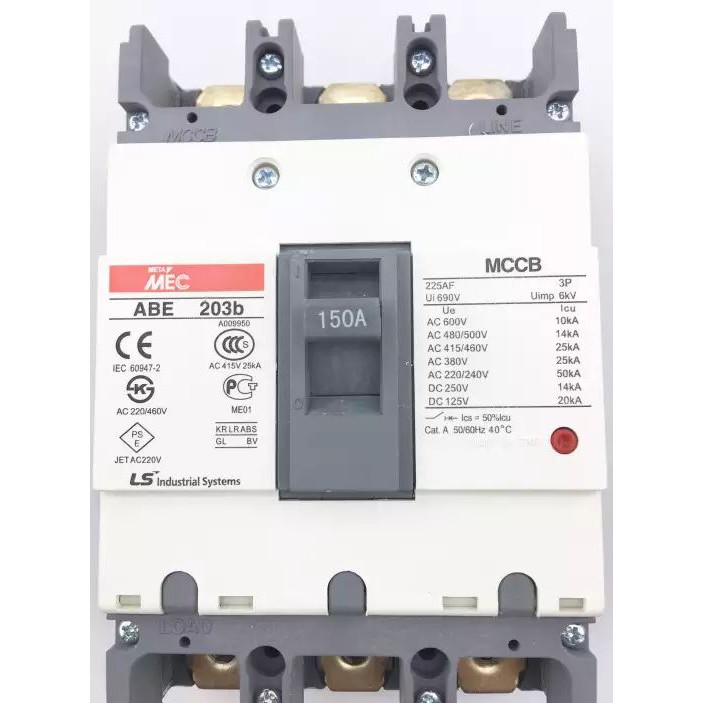 Attomat 3 pha MEC -ABE-203b - 203b