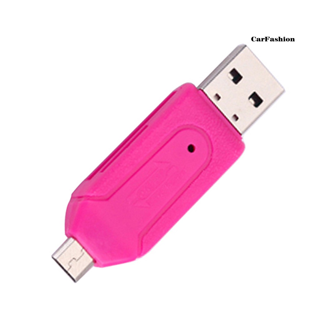 Đầu Đọc Thẻ Nhớ Chs2 Trong 1 Usb Otg Micro Usb Tf Sd Cho Pc Phone