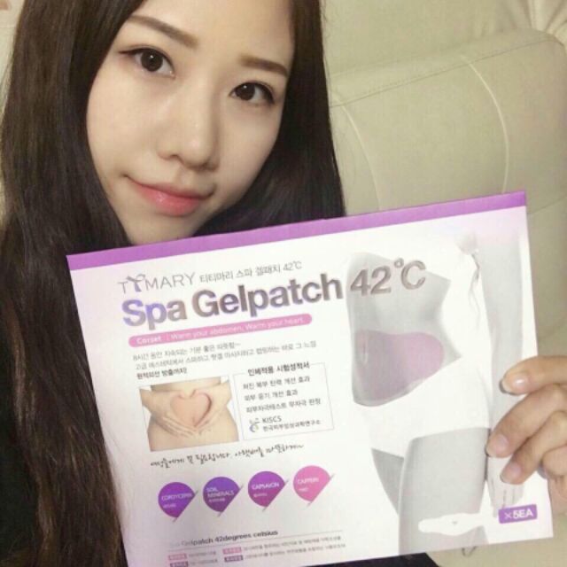 Miếng dán tan mỡ bụng Spa Gelpaatch 42 độ c