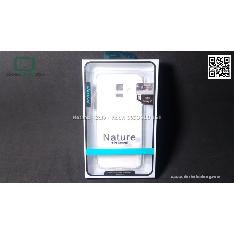 Ốp Lưng Samsung J6 Nillkin Dẻo Trong