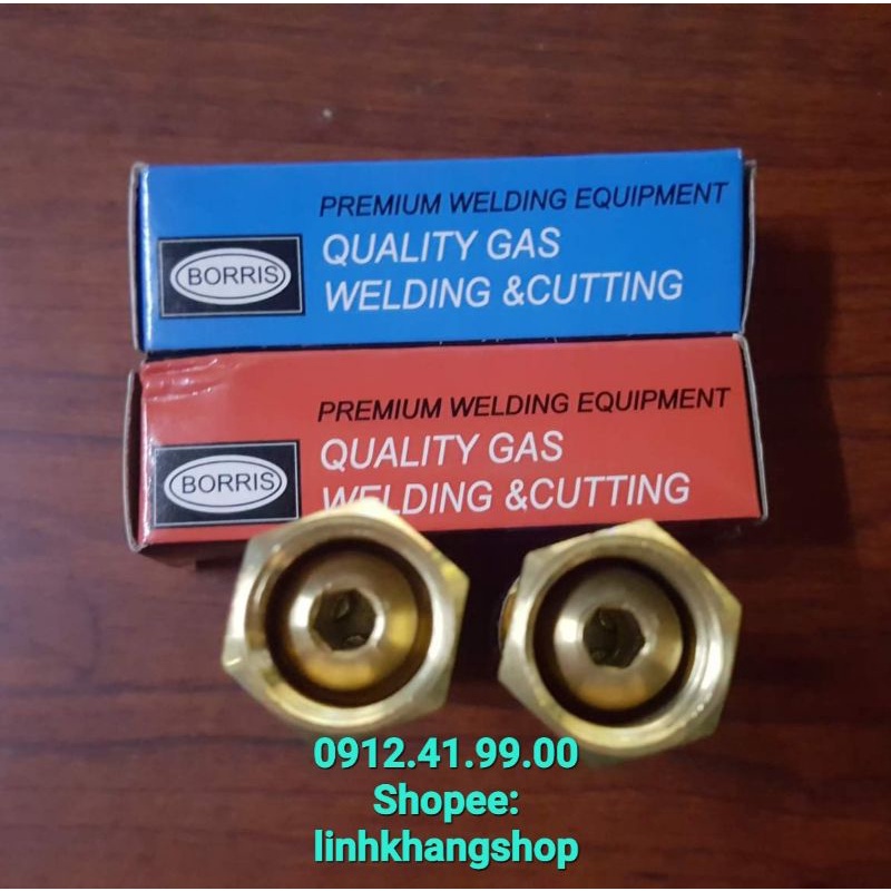 Bộ Van Chống Cháy Ngược Oxy Và Gas  Gắn Cho Đèn