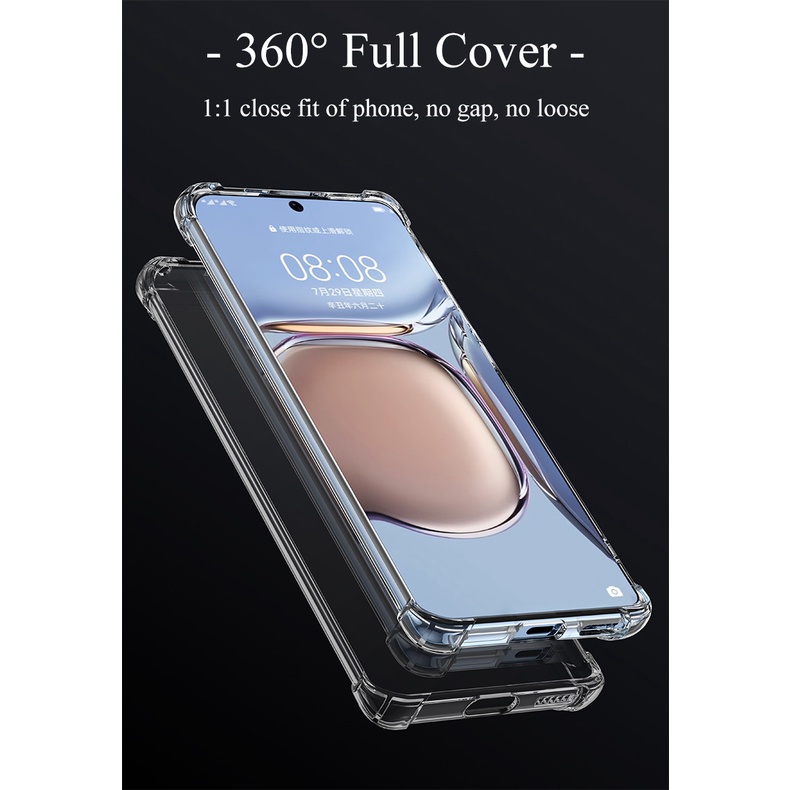 Ốp Điện Thoại TPU Silicone Mềm Trong Suốt Chất Lượng Cao Cho Huawei Nova 9 SE P50 P40 P30 P20 Mate 30 20 Pro Lite