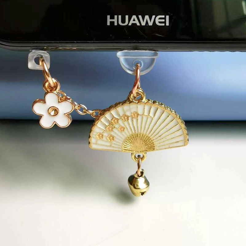 Nút Cắm Chống Bụi Gắn Cổng Sạc Điện Thoại Hình Hoa Nhỏ Xinh Xắn