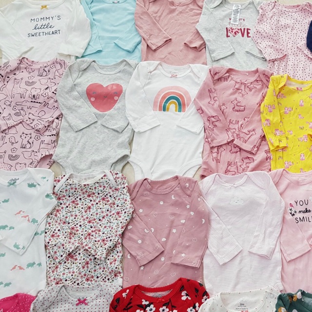 (Sale) Body chip, bodysuit Carter’s cho bé trai, bé gái tay ngắn, tay dài | BigBuy360 - bigbuy360.vn