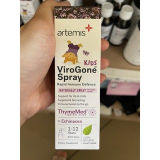 Xịt cổ họng Artemis cho bé 60ml