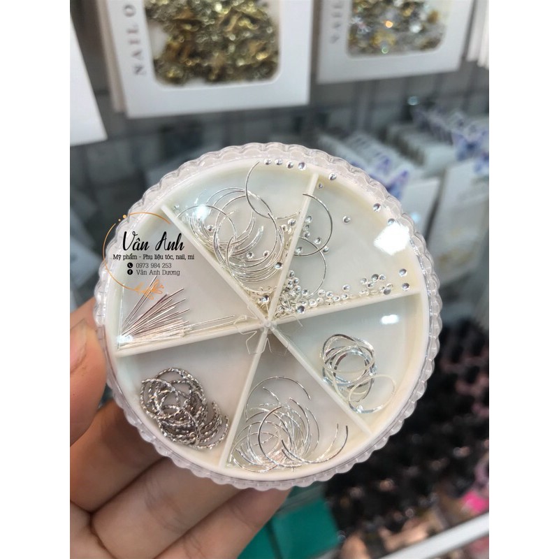 Sét Charm Phụ Kiện Trang Trí Móng Tay ( Phụ Kiện Nail)