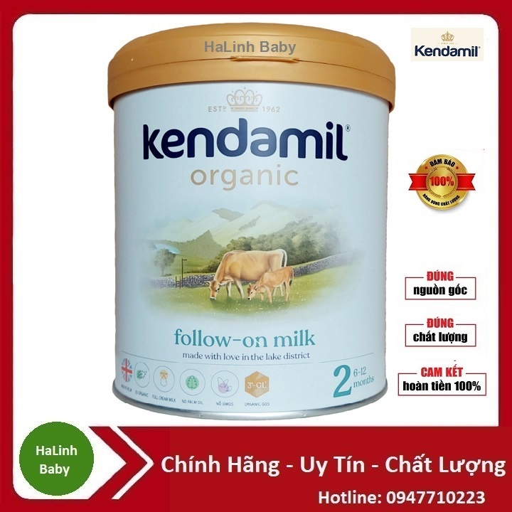 [HSD 11/2024] Sữa Bột Kendamil Organic Số 2 800g