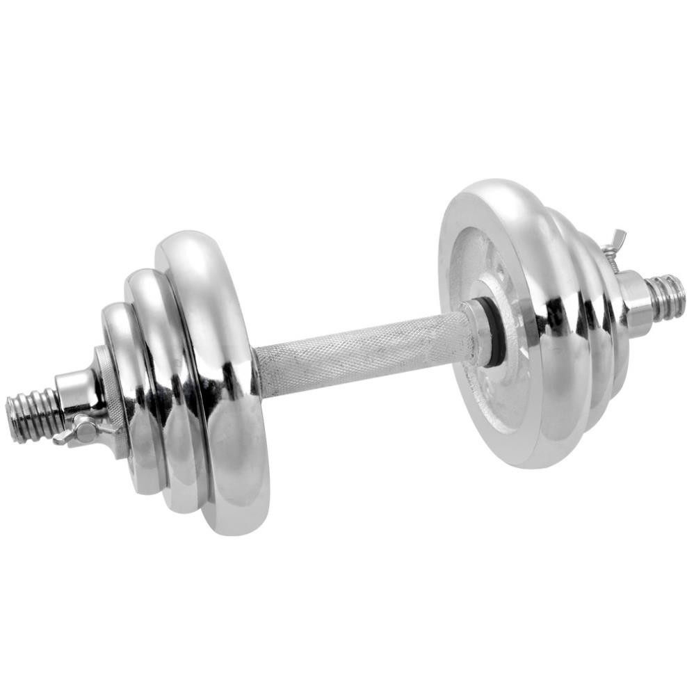HOT 12.12 . tạ tập tay barbell Barbell Dumbbell  Weight 20kg +30cm Barbell bar OT010. Bộ đĩa tạ tập gym 20kg , ⇤ :