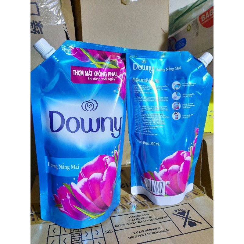 (FREE SHIP)NƯỚC XẢ VẢI DOWNY hương nắng mai 800ml.