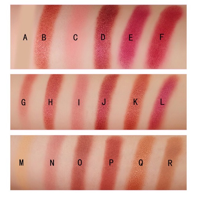 Phấn mắt 18 ô New NUDE CaiJI Eyeshow Palette chính hãng nội địa Trung CAIJI No. CJ-018 | BigBuy360 - bigbuy360.vn