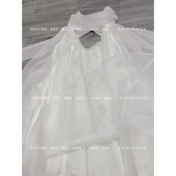 Áo Babydoll Siêu Hot Dây Cổ, Cổ V Viền Ngọc Tay Bo Khuy Dáng Tiểu Thư