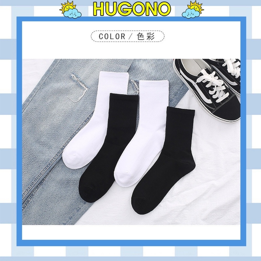 Vớ Nam Nữ Cổ Cao Style Đơn Giản TN34