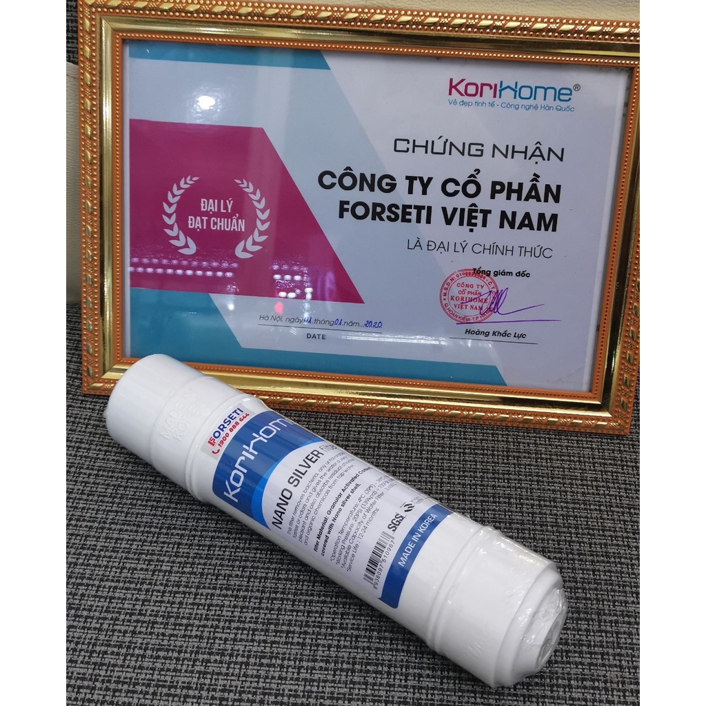 Combo 7 lõi 10&quot; Hàn Quốc (2se + 1pre+ 1R.O + 1Post + 1Hydrogen + 1nano) - Korihome