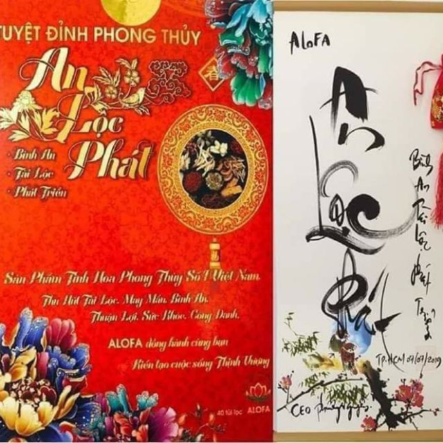 Bột thảo dược phong thủy ALOFA