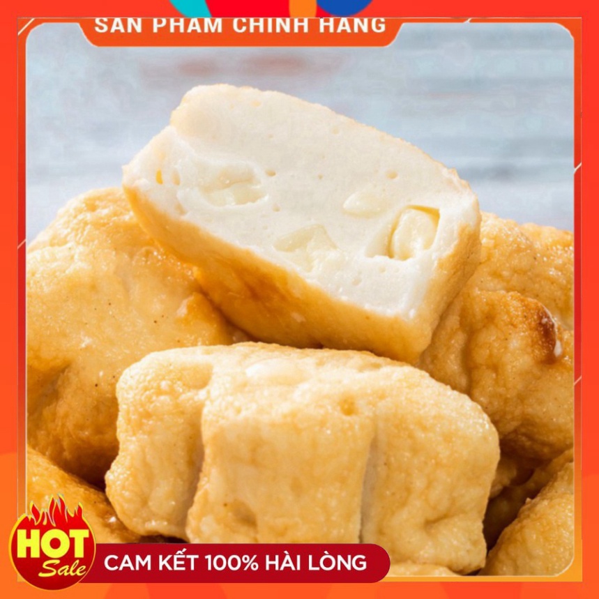 [ LOẠI 1] Đậu Hủ Phô Mai Tươi Viên Thả Lẩu Malaysia - Đậu Hũ Cá Phô Mai Kichi Kichi nuongfood