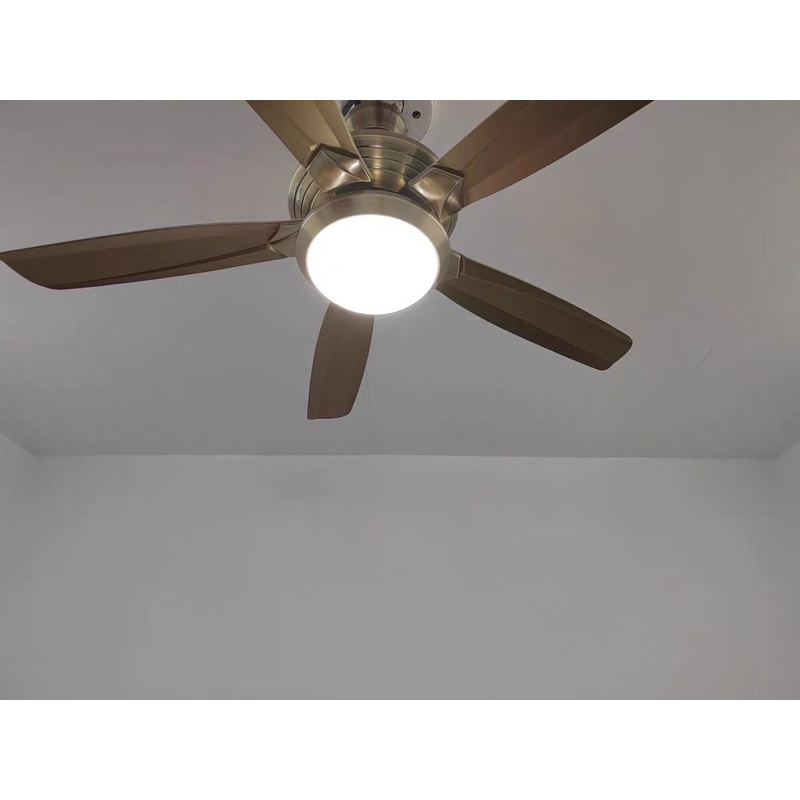 Quạt trần 5 Cánh Mầu Nâu Đồng Sang Trọng