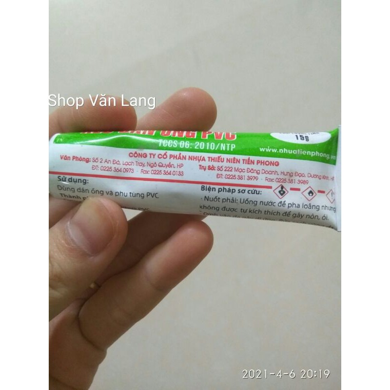 [Siêu Dính] Keo dán ống nước PVC cao cấp Tiền Phong